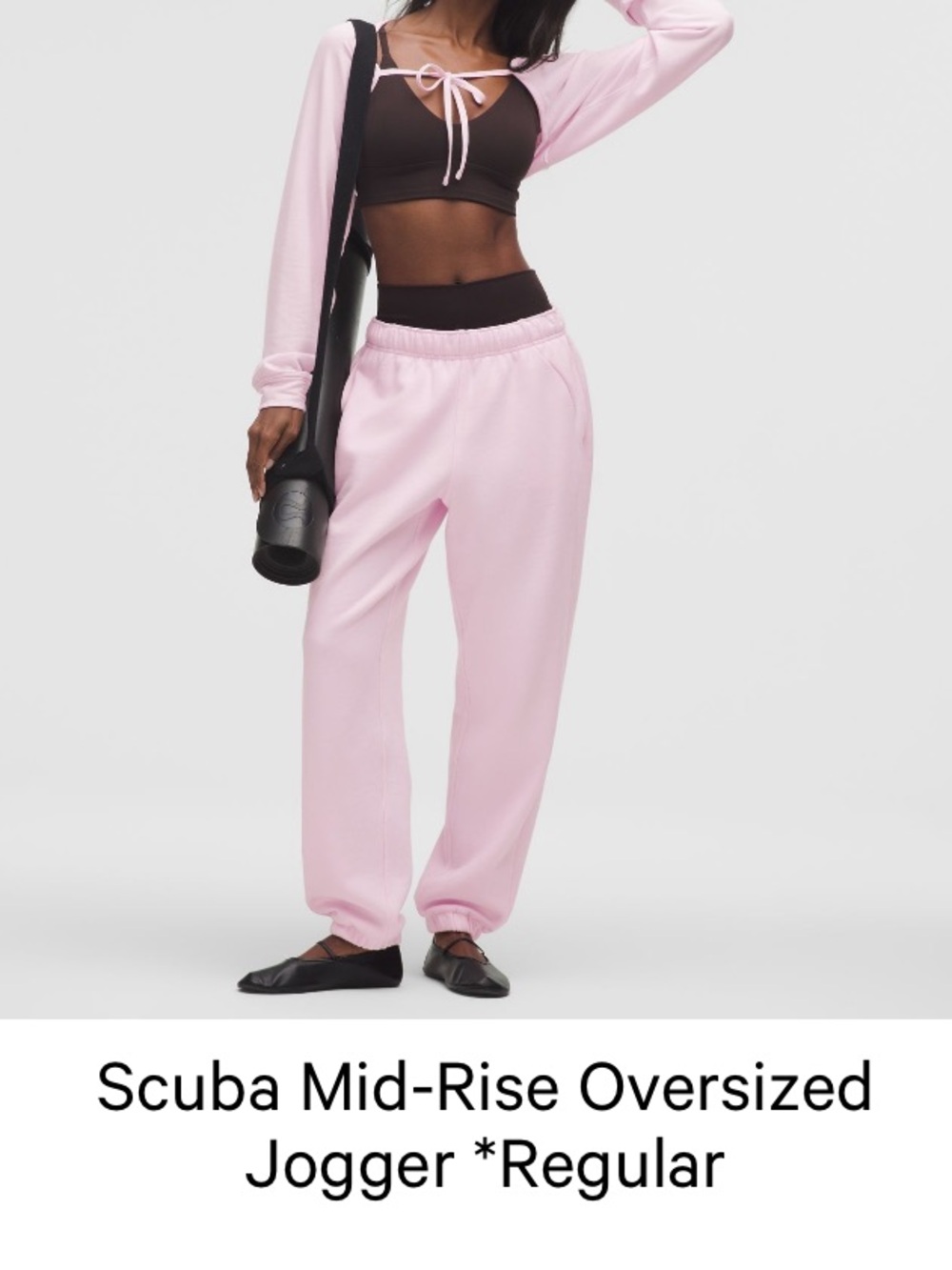 lululemon athletica Pink Cozy Joggers